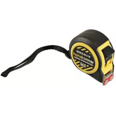 Рулетка 5x19, 2 стопа, магнит, HANSKONNER, HK2010-03-5-19, 4603010086512, шт