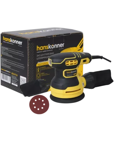 Эксцентриковая шлифовальная машина Hanskonner HOS8135RC