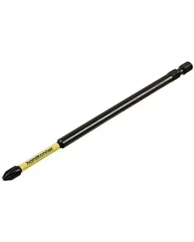 Бита PH2x150мм, ImpactPower, торсионная, 1шт, Hanskonner