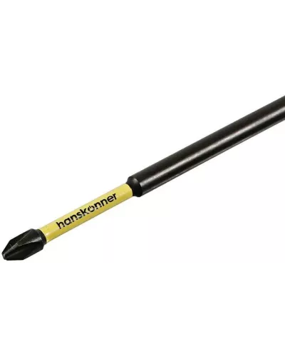 Бита PH2x150мм, ImpactPower, торсионная, 1шт, Hanskonner