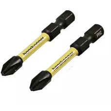 Биты PH2x50мм, ImpactPower, торсионные, 2шт, Hanskonner