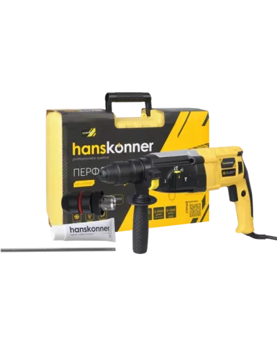 Перфоратор Hanskonner HRH0828REC 850Вт 3.2Дж с кейсом