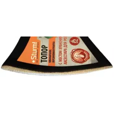 1015-13-FB0800 Топор 800гр.,обрезин.фибер.рукоятка, с ЗАЖИГАЛКОЙ, Кулибин,pat, STURM!, 4603010089711 (CN), шт