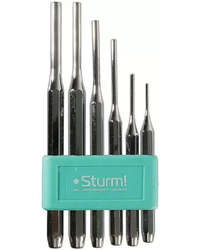 Набор выколоток 2-8 мм, 40Cr, 6 шт/уп Sturm!