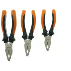 Пассатижи, 160мм, TPR рукоятки, никелированные, Sturm!