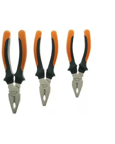 Пассатижи, 160мм, TPR рукоятки, никелированные, Sturm!