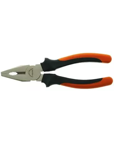 Пассатижи, 180мм, TPR рукоятки, никелированные, Sturm!