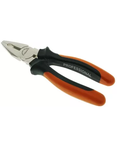 Пассатижи, 200мм, TPR рукоятки, никелированные, Sturm!