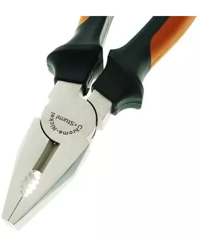 Пассатижи, 200мм, TPR рукоятки, никелированные, Sturm!