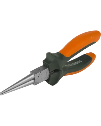 Круглогубцы, 150мм, TPR рукоятки, никелированные, Sturm!