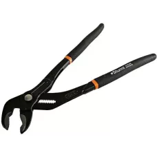 Клещи переставные, 300мм, кнопочный шарнир, зев 40мм, ПВХ рукоятки, Sturm!
