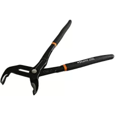 Клещи переставные, 300мм, кнопочный шарнир, зев 40мм, ПВХ рукоятки, Sturm!