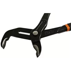 Клещи переставные, 300мм, кнопочный шарнир, зев 40мм, ПВХ рукоятки, Sturm!