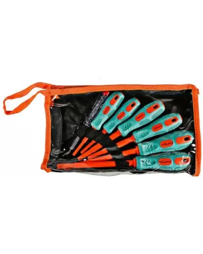 Набор отверток диэлектрических 7 шт, CrV, тканевый кейс Sturm!