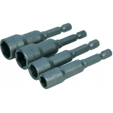 Набор бит для кровельных саморезов, 4 шт, 8, 10, 12, 13 x  65мм, магнитные, CrV, Sturm!