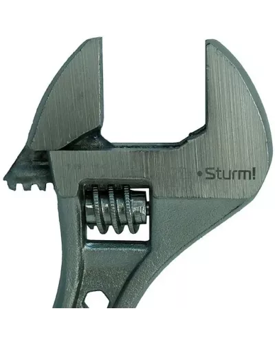 Разводной ключ, 160 мм, никелированный, Sturm!