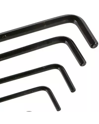 Набор шестигранных ключей 1, 5-10 мм, CrV, 10 шт, оксидированное покрытие Sturm!