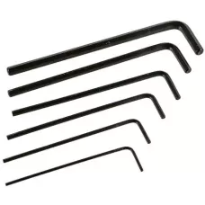 Набор шестигранных ключей 1, 5-10 мм, CrV, 10 шт, оксидированное покрытие Sturm!