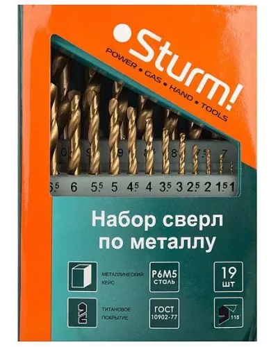 Набор сверл Sturm! 1055-03-SS3