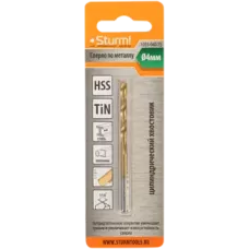 Сверло по металлу Sturm! 1055-040-75