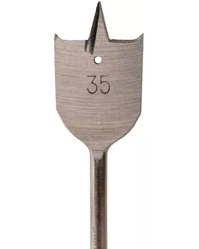 Сверло перовое по дереву, 35мм, шестигранный хвостовик, Sturm!