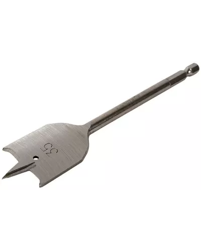 Сверло перовое по дереву, 35мм, шестигранный хвостовик, Sturm!