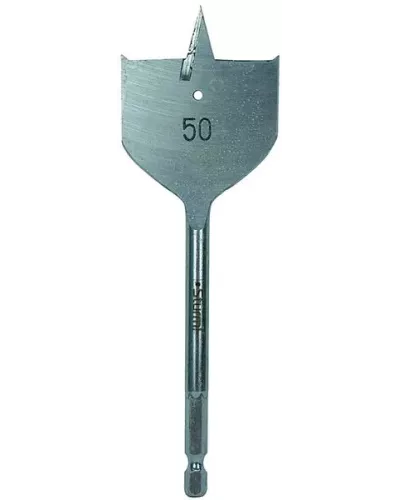 Сверло перовое по дереву, 50мм, шестигранный хвостовик, Sturm!