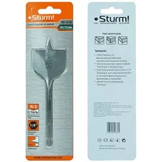 Сверло перовое по дереву, 50мм, шестигранный хвостовик, Sturm!