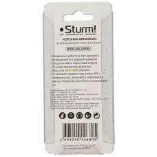 1055-09-0655 Коронка алмазн. по керам. плитке и стеклу 6 х 55 мм, 2 шт., блистер, Sturm! 4603010126805 (CN), упак