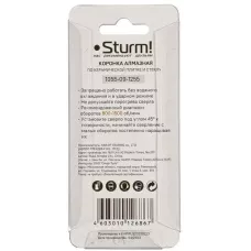 1055-09-1255 Коронка алмазн. по керам. плитке и стеклу 12 х 55 мм, 2 шт., блистер, Sturm! 4603010126867 (CN), упак