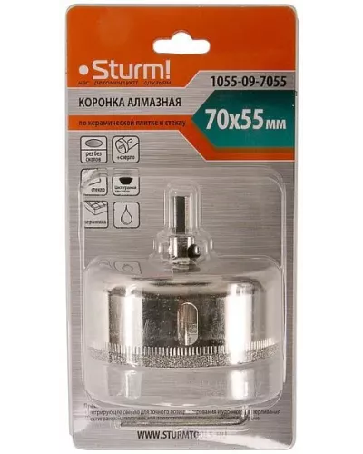 Коронка алмазная Sturm! 1055-09-7055