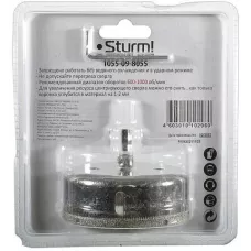 1055-09-8055 Коронка алмазн. по керам. плитке и стеклу 80 х 55 мм, с центрир. сверл. Sturm! 4603010102960 (CN), шт