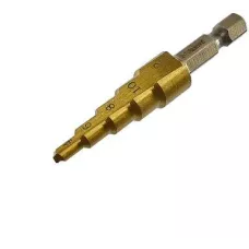 1055-S412 Сверло ступенчатое по металлу 4-12мм шаг 1мм HSS+TIN прямое Sturm! 4603010097150 (CN), шт