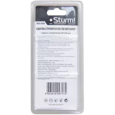 1055-S420 Сверло ступенчатое по металлу 4-20мм шаг 2мм HSS+TIN прямое Sturm! 4603010097174 (CN), шт