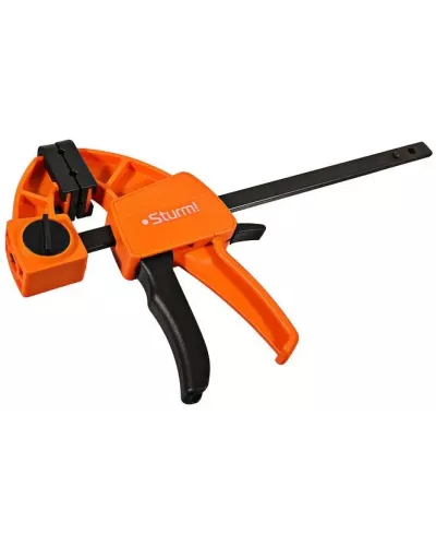 Струбцина быстрозажимная, 150мм, сила сжатия 70-100кгс, Sturm!