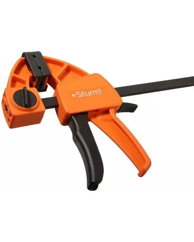 Струбцина быстрозажимная, 150мм, сила сжатия 70-100кгс, Sturm!