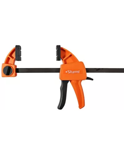 Струбцина быстрозажимная, 150мм, сила сжатия 70-100кгс, Sturm!