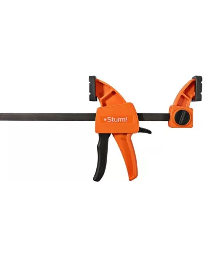 Струбцина быстрозажимная, 150мм, сила сжатия 70-100кгс, Sturm!