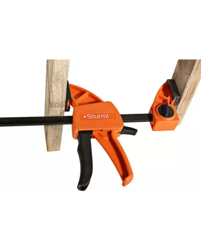 Струбцина быстрозажимная, 450мм, сила сжатия 70-100кгс, Sturm!