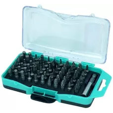 Набор бит, 67 шт, 25мм, пластиковый кейс, CrV, Sturm!