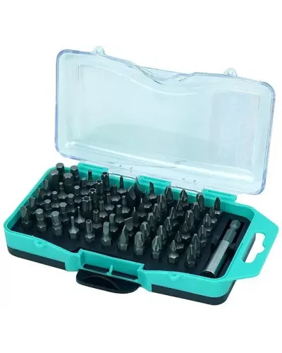 Набор бит, 67 шт, 25мм, пластиковый кейс, CrV, Sturm!