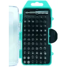 Набор бит, 67 шт, 25мм, пластиковый кейс, CrV, Sturm!