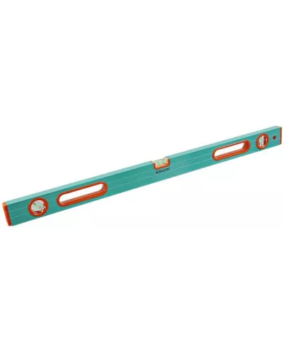 Уровень строительный 800 мм, фрезерованный, 3 глазка, точность 1мм/м, Sturm!