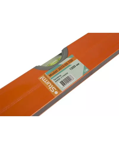 Уровень 1500 мм, фрезерованный, магнитный, 3 глазка, точность 1мм/м, Sturm!