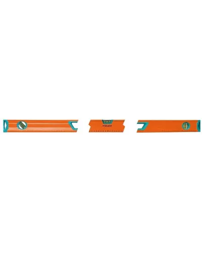 Уровень 2000 мм, фрезерованный, магнитный, 3 глазка, точность 1мм/м, Sturm!