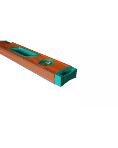 Уровень 600 мм, фрезерованный, магнитный, 3 глазка, точность 1мм/м, Sturm!