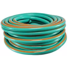 Шланг поливочный армированный, эластичный, 3х слойный, 3/4", 25 м, оранжево-мятный Sturm!