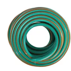 Шланг поливочный армированный, эластичный, 3х слойный, 3/4", 25 м, оранжево-мятный Sturm!