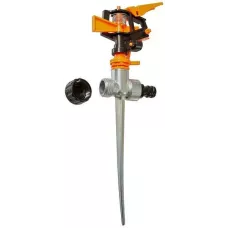 Разбрызгиватель импульсный, пластиковый, цинк корпус, штуцер 1/2" Sturm!