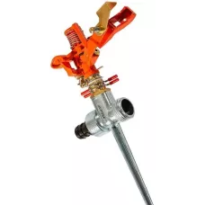 Разбрызгиватель импульсный, латунный, цинк корпус, штуцер 1/2" Sturm!